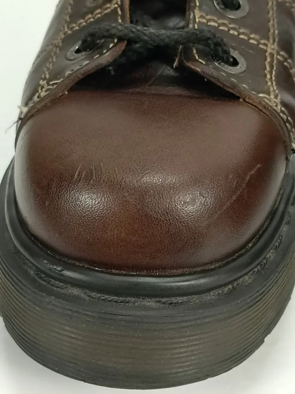 Vintage Dr Martens 8678 Shoes UK 5, US Men 6, US Women 7 Brown Leather Platform